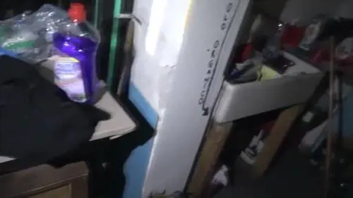 Sgombero dell'edificio occupato dagli anarchici a Catania, le immagini