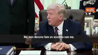 Trump a giornalista dopo domanda su Iran: È impertinente, abbiamo avuto problemi con lei