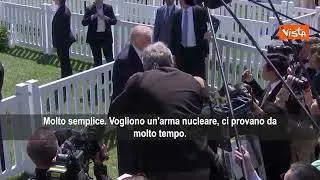 Trump su Iran: Uccidono i manifestanti, sono degli animali