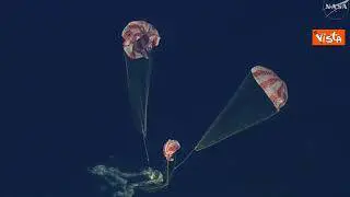 Artemis II rientra sulla Terra dopo il giro intorno alla Luna, ecco l'ammaraggio