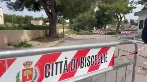 Allerta vento in Puglia, morti una 12enne e un operaio: le immagini dai luoghi degli incidenti