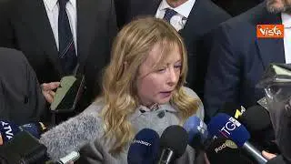 Meloni: Parole Trump su Papa? Leader religiosi non devono fare ciò che dicono i leader politici