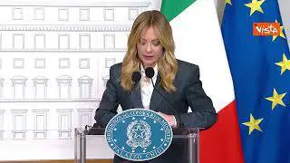 Meloni: Italia e Europa sempre a fianco di Kiev e del suo popolo