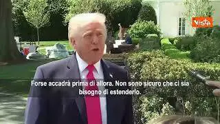 Trump: Se non ci sarà accordo con l'Iran i combattimenti riprenderanno