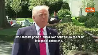 Trump: Iran vuole accordo, ma non devono avere armi nucleari