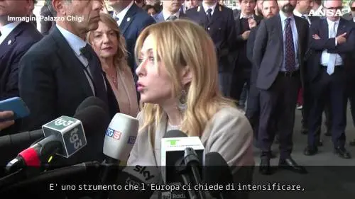 Meloni: "Il dl sicurezza non è un pasticcio, trasformeremo i rilievi in un provvedimento ad hoc"