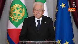 Mattarella: La legge del più forte porta alla barbarie nella vita internazionale