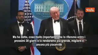 Trump dopo l'attentato: Il sospetto è stato catturato, è una persona malata