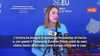 Metsola al vertice Ue a Cipro: Un'Europa, un mercato per ridurre la frammentazione