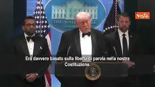 Trump dopo l'attentato: Il sospettato è stato catturato, è una persona malata
