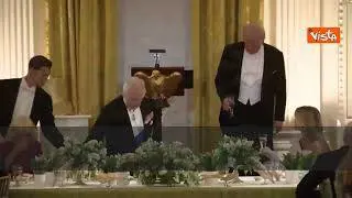 Trump e Re Carlo brindano ai 250 anni di libertà americana alla cena di Stato alla Casa