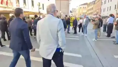 Mestre, il corteo degli antagonisti 