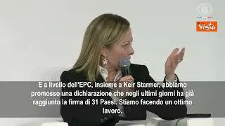 Meloni: Per evitare crisi migratoria bisogna combattere trafficanti e cooperare con Paesi origine