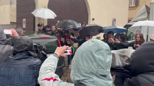 Andrea Sempio in tribunale a Pavia