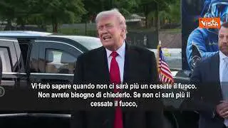 Trump: Cessate il fuoco resta, ma Iran ci ha provocato
