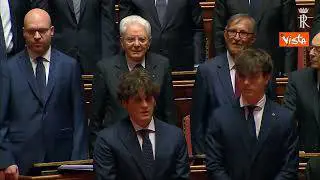 Giorno delle vittime del terrorismo, Mattarella alla celebrazione al Senato