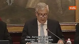 Tajani:  Non chiediamo autorizzazione per operazione nel Golfo, impegno a Hormuz solo dopo la pace
