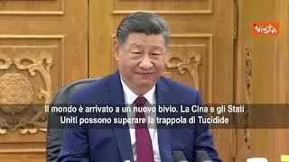 Xi a Trump: Cina e Usa devono evitare la 'trappola di Tucidide' e affrontare le sfide globali