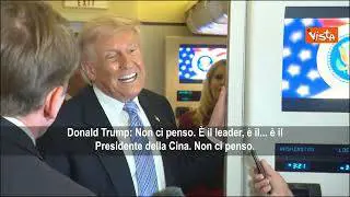 Trump: Non so se Xi è un dittatore, lo rispetto e ama il suo Paese