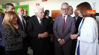 Mattarella ai medici dell'ospedale di Modena: Avete la riconoscenza di tutti i concittadini
