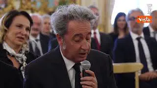 Sorrentino da Mattarella: Noi artisti con lei vivremmo gioiosi, purtroppo però ci sono gli altri
