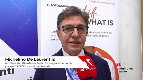 Tumori: De Laurentiis (Pascale Napoli), “con test genomici meno chemioterapie non necessarie in cancro al seno”