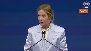 Meloni cita Virgilio ad Assemblea Confindustria: Così si sale alle stelle