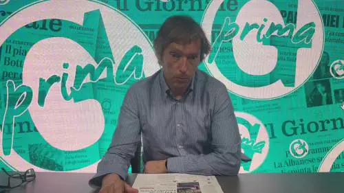 La prima pagina del Giornale: Flop degli islamisti, Meloni da Confindustria dà la sveglia alla Ue, la Ferrari elettrica scontenta tutti