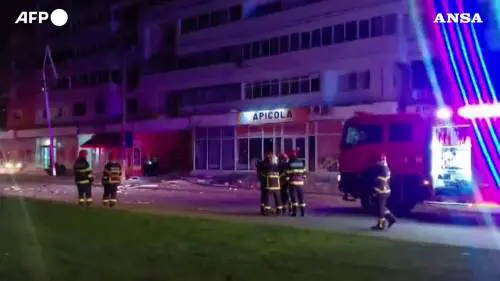 In Romania un edificio è stato colpito da un drone russo
