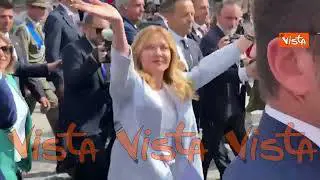 'Ciao Alex', Meloni saluta direttore di Agenzia Vista Alexander Jakhnagiev a termine Parata 2 giugno