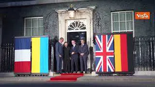 Zelensky a Londra a Downing Street per vertice con Starmer Macron e Merz