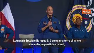 Parmitano nell'equipaggio Artemis III: La mia piattaforma di lancio per lo spazio è l'Italia