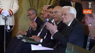 Mattarella alla chiusura dell’anno accademico dell’Accademia Nazionale dei Lincei
