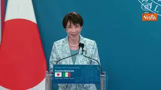 Ponte Stretto, la premier Takaichi: Vogliamo che diventi simbolo cooperazione Italia-Giappone