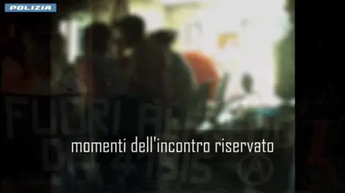 L'incontro dei terroristi nel bosco