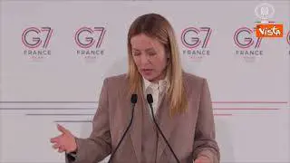 Meloni al G7: Fatto un ottimo lavoro in un momento complesso dello scenario internazionale