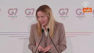 Meloni scherza con i cronisti al G7: Ho smesso di fumare, non ve ne siete accorti e avete "bucato"