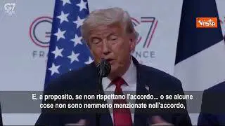 Trump su accordo con Iran: Se non lo rispettano bombardiamo di nuovo
