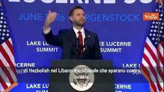Crisi Medio Oriente, Vance: Israele non ha mire sul Libano, ma Teheran deve frenare Hezbollah