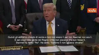 Trump: Trump: L'Italia si è comportata molto male. Noi abbiamo speso miliardi per la Nato