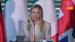 Guerra Ucraina, Meloni: Pace non è possibile se non continuiamo a sostenere Kiev