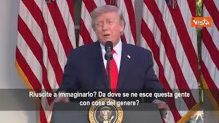 Trump: Deturpata la Reflecting Pool con un taglierino, ma i responsabili sono stati presi