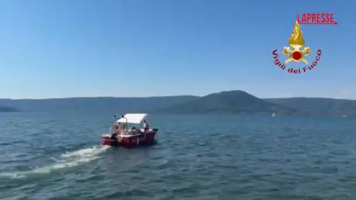 In azione un drone sottomarino dei Vigili del fuoco per le ricerche di Luigi Cavallari 