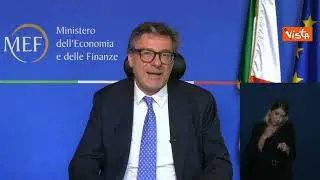 Giorgetti: Raggiunta stabilità, ora bisogna tornare a far correre Pil