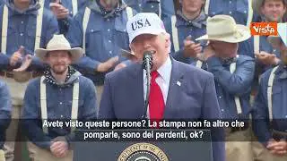 Trump: Democratici sono persone sgradevoli, il più grande nemico che l'America abbia