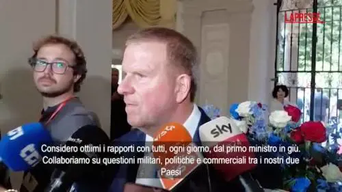 Fertitta: "Tra Italia e Usa rapporto ottimo, c'è grande cooperazione"