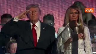 Inno americano e fuochi d'artificio, la festa al National Mall di Washington per il 250esimo Usa