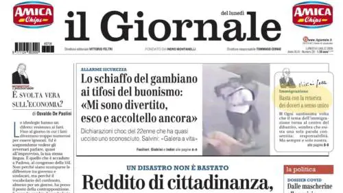 La frase choc del gambiano di Milano, la sinistra ci riprova col reddito di cittadinanza, dossier Covid