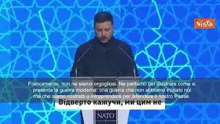 Zelensky a vertice Nato: Eliminiamo quasi 30mila soldati russi al mese, non ne siamo orgogliosi