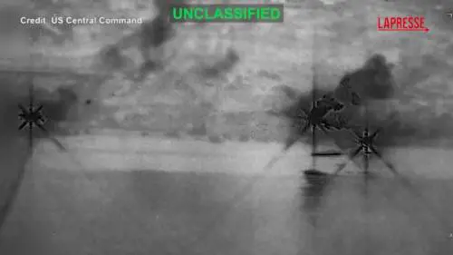 Le immagini dei nuovi raid Usa sui sistemi difesa di Teheran